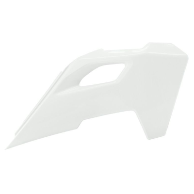 Capace din plastic pentru radiator  RACETECH Radiator Scoops Husqvarna 23-24 (White)