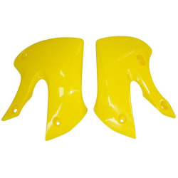 Capace din plastic pentru radiator RACETECH Radiator Scoops Yellow RM65 ET DR-Z110 2003-07 Capace din plastic pentru radiator RACETECH Radiator Scoops Yellow RM65 ET DR-Z110 2003-07
