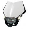Far RACETECH V-Face LED Headlight (White/Black)