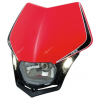 Far RACETECH V-Face LED Headlight (Red/Black)