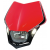 Far RACETECH V-Face LED Headlight (Red/Black) thumb