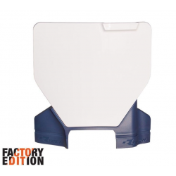 Placa numar RACETECH Factory Front Number Plate Husqvarna 23-25 (White/Blue) Placa numar RACETECH Factory Front Number Plate Husqvarna 23-25 (White/Blue)