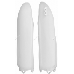 Protecții pentru furcă  RACETECH Fork Guards - White Yamaha YZ 125 08-20 /250 08-14 / YZF 250/450 08-09