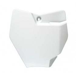 Placa numar  RACETECH Front Number Plate White KTM SX 65 16-23 / GASGAS MC 65 21-24 Placa numar  RACETECH Front Number Plate White KTM SX 65 16-23 / GASGAS MC 65 21-24