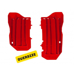 Protecții pentru radiator  RACETECH Oversize Radiator Cover CRF 450R/RX 17-20 (Red)
