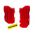 Protecții pentru radiator  RACETECH Oversize Radiator Cover CRF 450R/RX 17-20 (Red) thumb