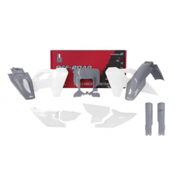 Kit plastice  RACETECH Plastic Kit Husqvarna FE/TE 2024 (Grey/White)