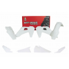 Kit plastice  RACETECH Plastic Kit - White Husqvarna TE/FE 20-23