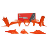 Kit plastice  RACETECH Plastic Kit 6 pcs KTM 20-23 (Orange)