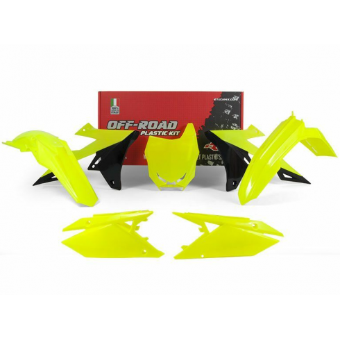 Kit plastice RACETECH Plastic Kit Neon Yellow/Black Suzuki RM-Z450 18-23 Kit plastice RACETECH Plastic Kit Neon Yellow/Black Suzuki RM-Z450 18-23