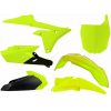 Kit plastice  RACETECH Plastic Kit Neon Yellow/Black Yamaha YZ250F 14-18 /450F 14-17