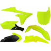 Kit plastice  RACETECH Plastic Kit Neon Yellow/Black Yamaha YZ250F 14-18 /450F 14-17 thumb