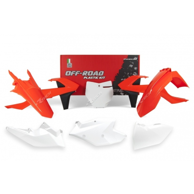 Kit plastice  RACETECH Plastic Kit OEM Color (2018) Red/Black KTM 16-18