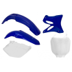 Kit plastice RACETECH Plastic Kit OEM Color Blue/White Yamaha YZ125/250 02-05 thumb
