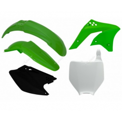 Kit plastice RACETECH Plastic Kit OEM Colour (2008) Green/Black Kawasaki KX-F250 06-08 Kit plastice RACETECH Plastic Kit OEM Colour (2008) Green/Black Kawasaki KX-F250 06-08