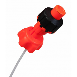 Adaptor pentru tub de combustibil RACETECH Quick Fill Gas Can Conversion Kit (Orange)
