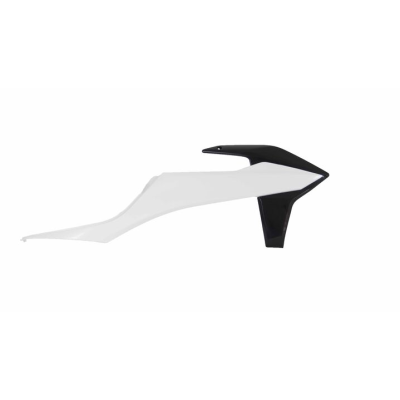 Capace din plastic pentru radiator  RACETECH Radiator Cover KTM 20-23 (White/Black)