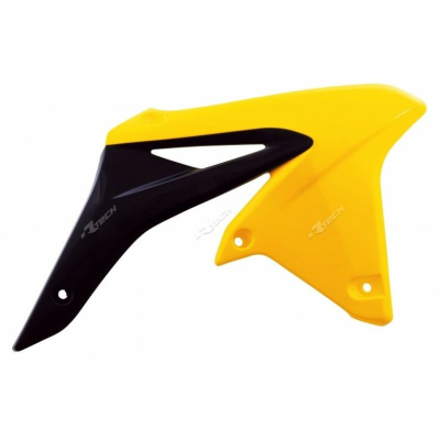 Capace din plastic pentru radiator   RACETECH Radiator Covers OEM Color (2016) Yellow/Black Suzuki RM-Z250 10-18