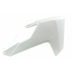 Capace din plastic pentru radiator RACETECH Radiator Covers OEM Color (2017) White Husqvarna 16-18
