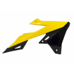 Capace din plastic pentru radiator RACETECH Radiator Covers Yellow/Black Suzuki RM-Z450 18-23 thumb