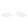 Capace laterale RACETECH Side Panels White Kawasaki KXF 250 21/24 / KXF 450 19-23