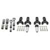 Kit de montaj pentru handguard   RACETECH Spheric Fitting Kit Hand Guard Ø22/28,6mm - universal