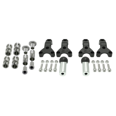 Kit de montaj pentru handguard   RACETECH Spheric Fitting Kit Hand Guard Ø22/28,6mm - universal