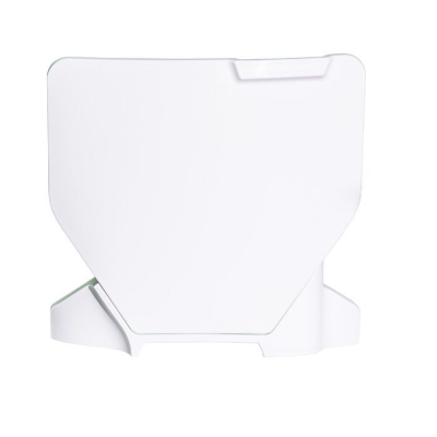 Placa numar fata  RACETECH Front Number Plate Husqvarna 23-25 (White)