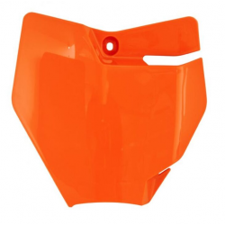 Placa numar fata  RACETECH Front Number Plate KTM SX 50 16-24 (Orange) Placa numar fata  RACETECH Front Number Plate KTM SX 50 16-24 (Orange)