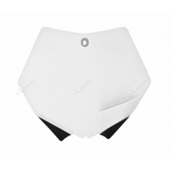 Placa numar fata  RACETECH Front Number Plate White KTM SX 125/250 07-10 Placa numar fata  RACETECH Front Number Plate White KTM SX 125/250 07-10