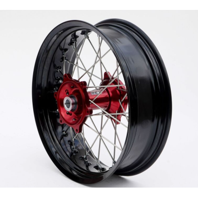 Janta RFX SM Complete Rear Wheel 17x5,00 (Red) KTM 23-25 Janta RFX SM Complete Rear Wheel 17x5,00 (Red) KTM 23-25