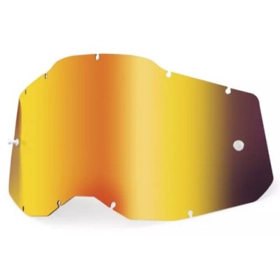 Placa pentru ochelari  100% Gen2 Racecraft2; Accuri2; Strata2 -oglindă roșie
