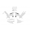 Kit plastice RACETECH Plastic Kit (White) KTM SX/SX-F 25-26