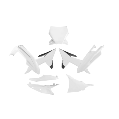Kit plastice RACETECH Plastic Kit (White) KTM SX/SX-F 25-26