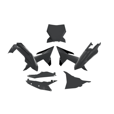 Kit plastice  RACETECH Plastic Kit (Black) KTM SX/SX-F 25-26