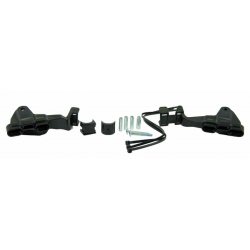 Set de montaj pentru protecții de ghidon RACETECH Mounting Kit HP1/HP2 Handguard Black Set de montaj pentru protecții de ghidon RACETECH Mounting Kit HP1/HP2 Handguard Black