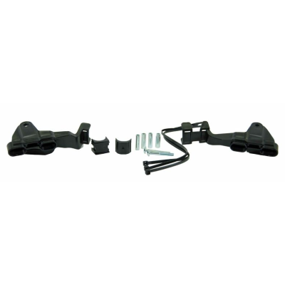 Set de montaj pentru protecții de ghidon  RACETECH Mounting Kit HP1/HP2 Handguard Black