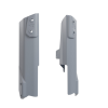 Protecție față  RACETECH Fork Guards Honda XL 750 Transalp 23-25 Grey