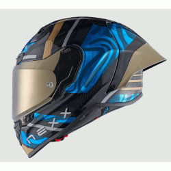 Casca NEXX X.R3R SWIRL SKY BLUE