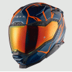 Casca NEXX X.WST3 B-SIDE BLUE TEAL/ORANGE thumb