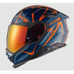 Casca NEXX X.WST3 B-SIDE BLUE TEAL/ORANGE thumb
