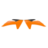 Capace din plastic pentru radiator  RACETECH Radiator Covers (Orange) KTM SX 65 24-25