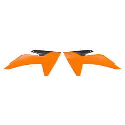 Capace din plastic pentru radiator  RACETECH Radiator Covers (Orange) KTM SX 65 24-25
