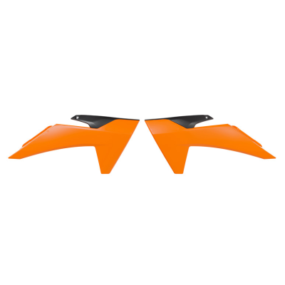 Capace din plastic pentru radiator  RACETECH Radiator Covers (Orange) KTM SX 65 24-25