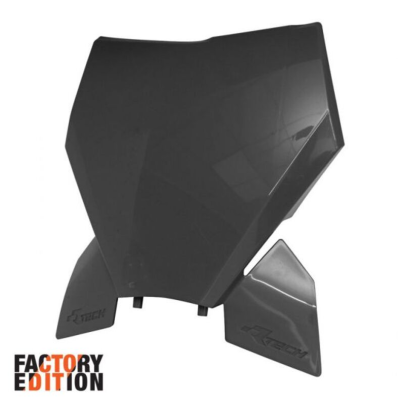Placa numar RACETECH Front Number Plate KTM 23-25 (Black)