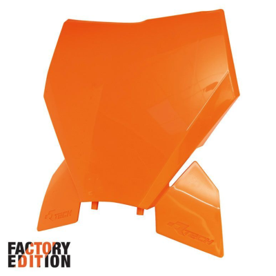 Placa numar  RACETECH Front Number Plate KTM 23-25 (Orange)