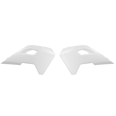 Capace din plastic pentru radiator  RACETECH Radiator Covers HUSQ TC 50 24-25 (White)