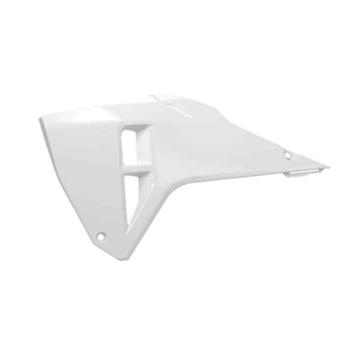 Capace din plastic pentru radiator  RACETECH Radiator Covers (White) CRF 250R/450R 25-26