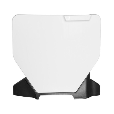 Placa numar  RACETECH Front Number Plate (White/Black) Husq FC 250/350/450 23-25 / FE 250/350/450 20-24