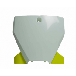 Placa numar RACETECH Front Number Plate White/Yellow Husqvarna TC/FC 19-20 Placa numar RACETECH Front Number Plate White/Yellow Husqvarna TC/FC 19-20